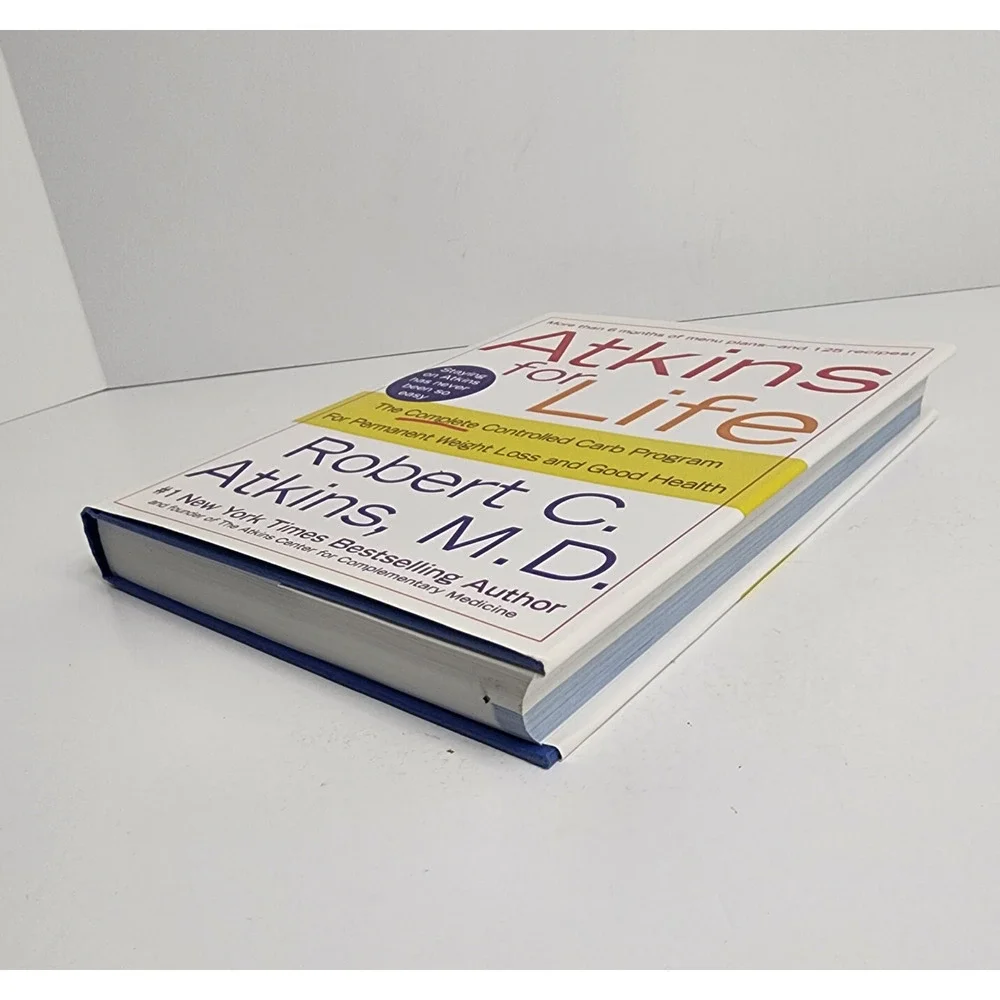 Atkins for Life:‎ The Complete Controlled Carb Program for Permanent - Like New